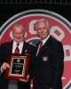 Ed Braun receives the Raymond E. Bernabei Honor Award from Tom Richardson (NISOA)